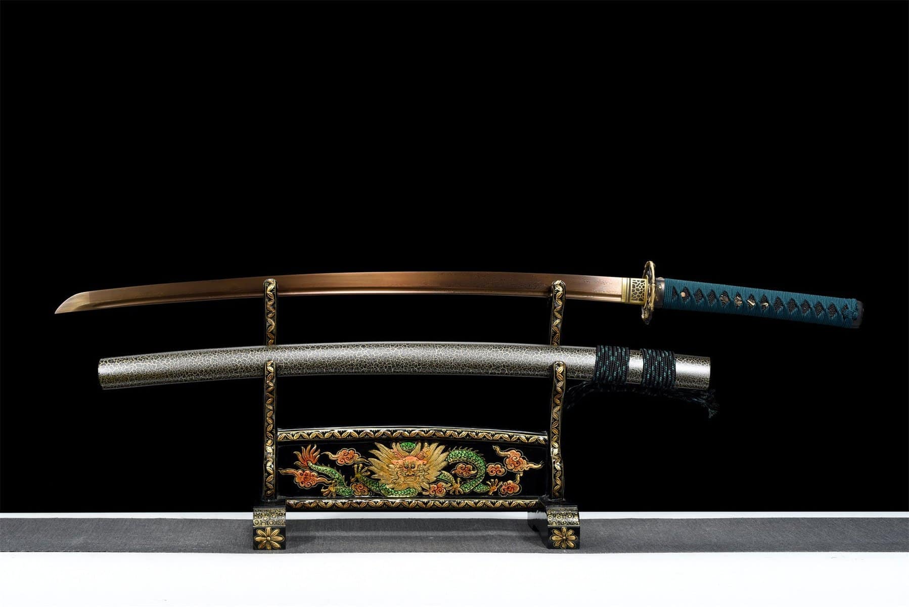 Golden Blade Snake Katana