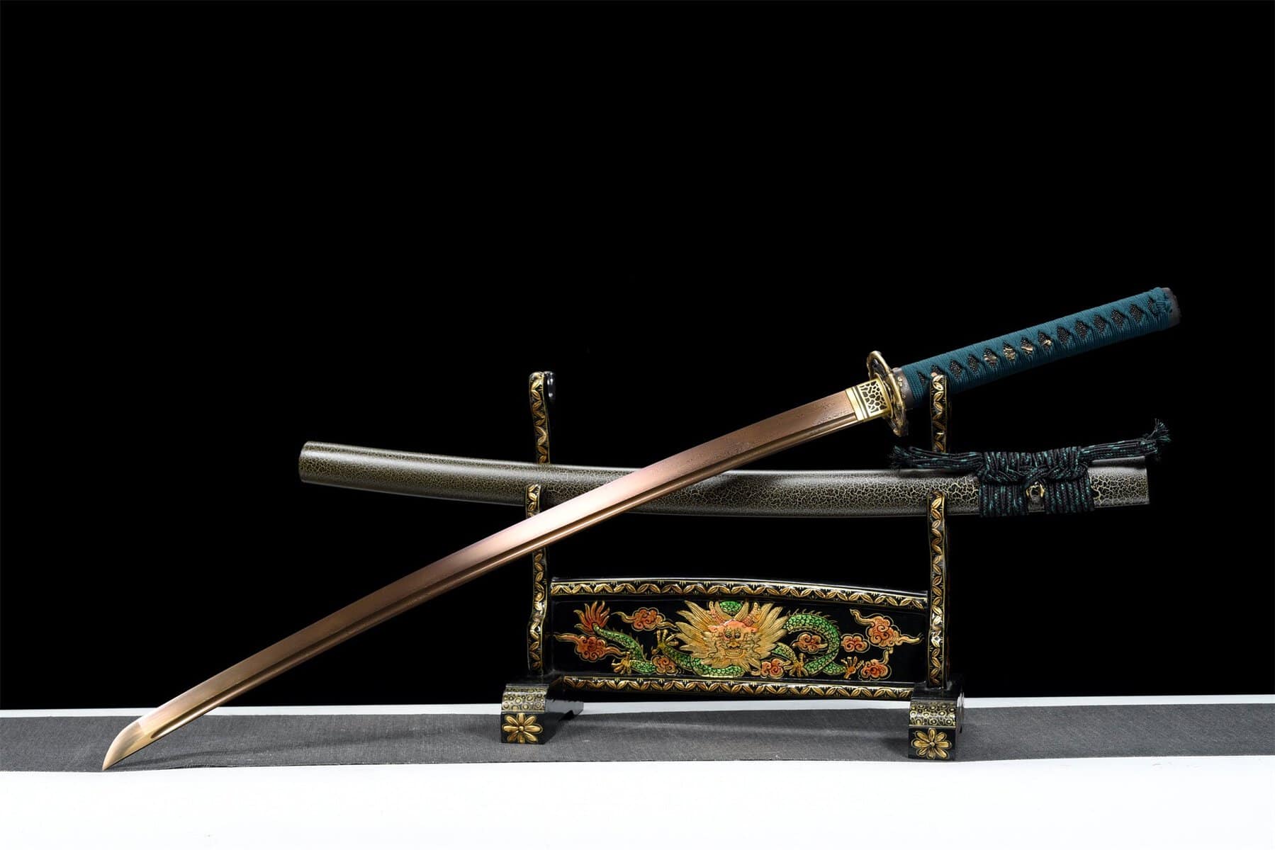 Golden Blade Snake Katana