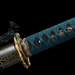 Golden Blade Snake Katana