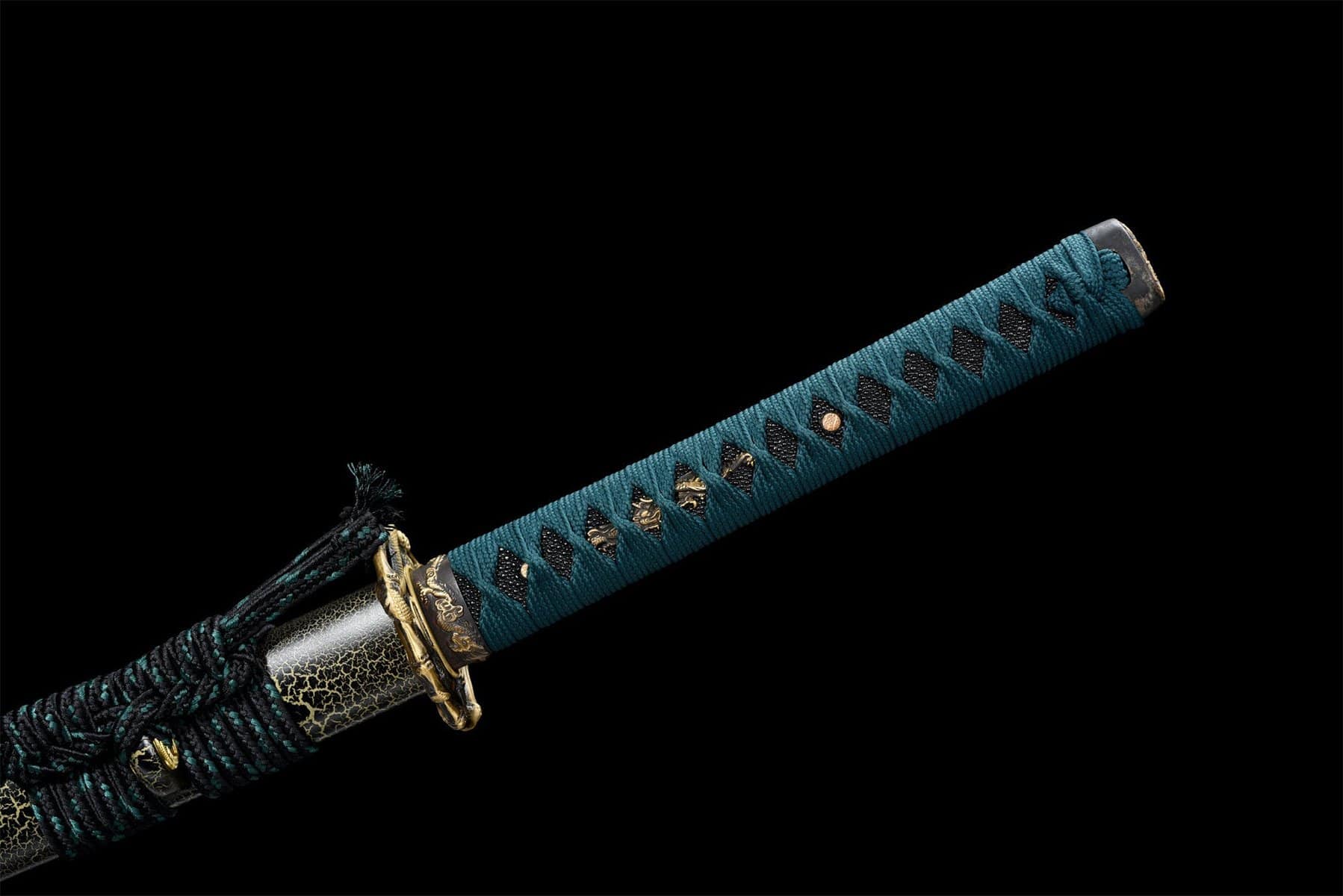 Golden Blade Snake Katana