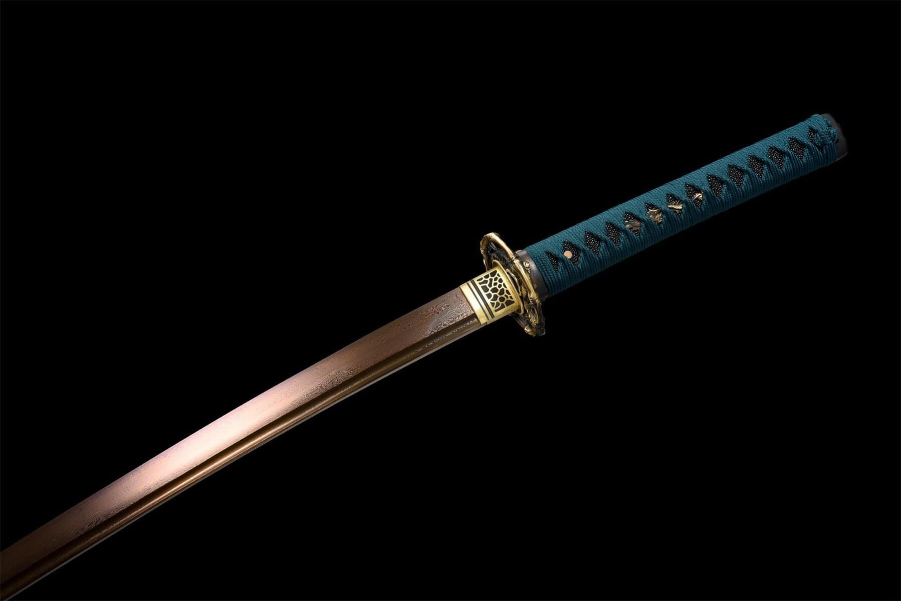 Golden Blade Snake Katana
