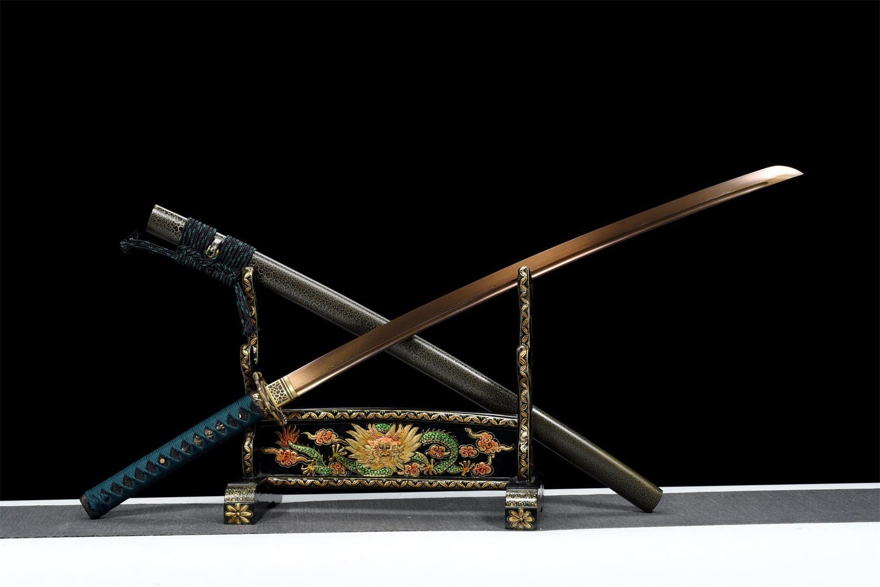 Golden Blade Snake Katana