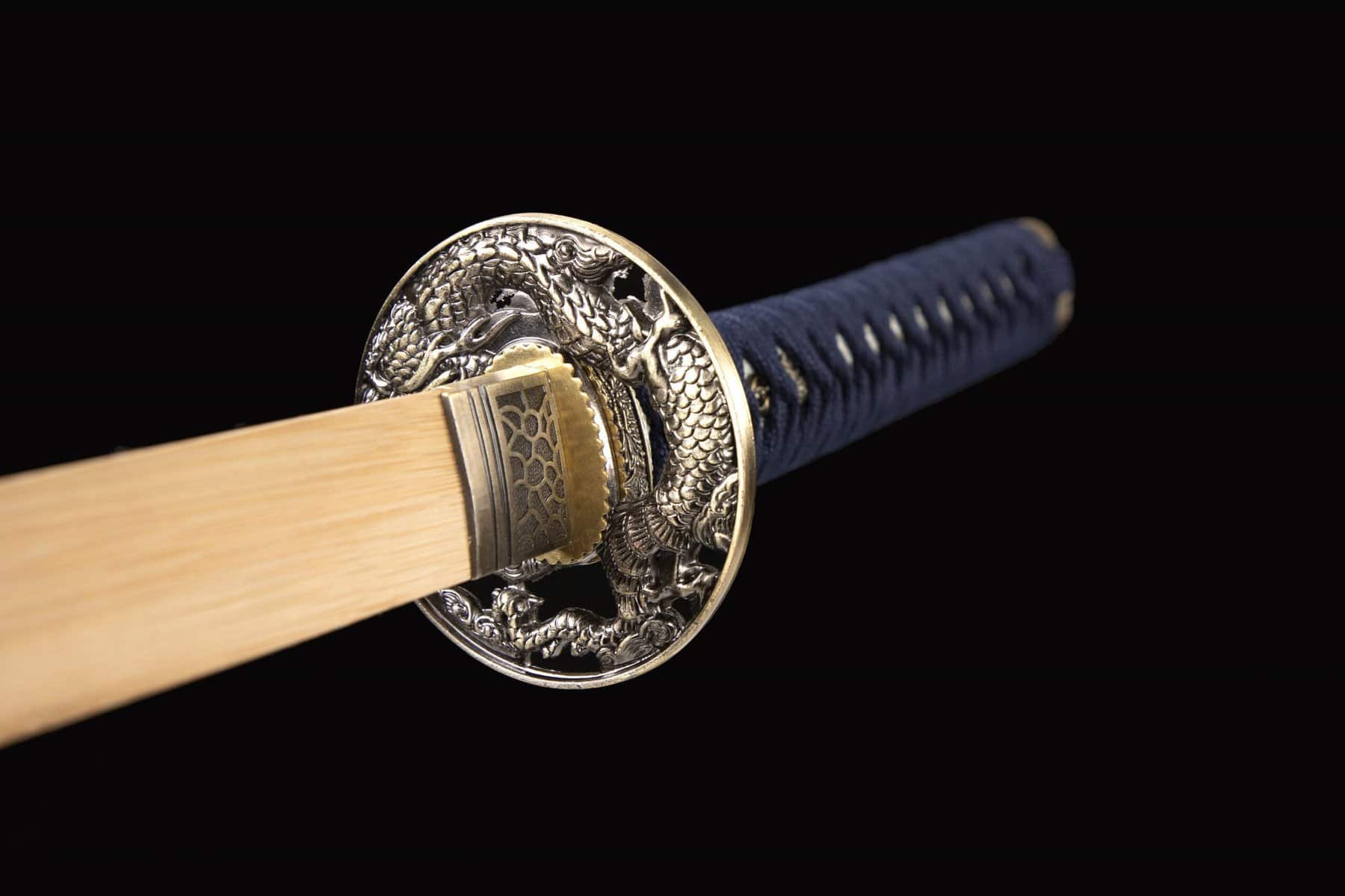 Golden Dragon Blue Bokken