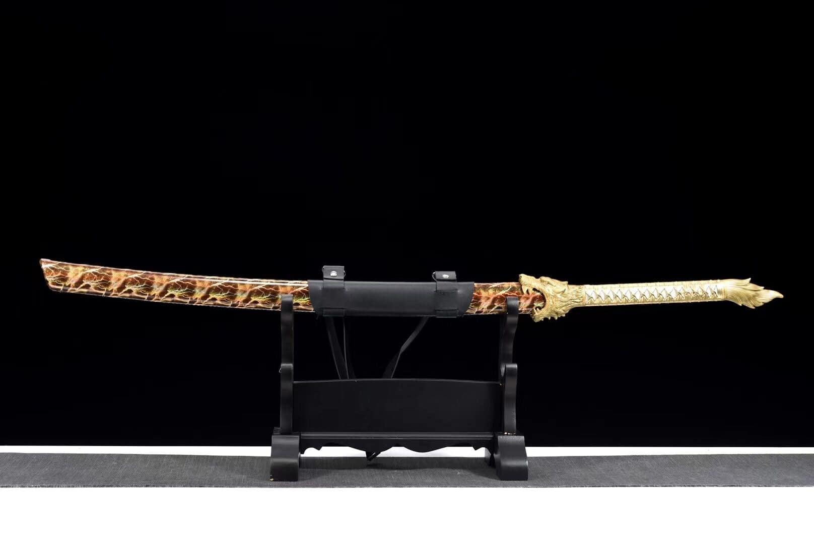Katana Gold Dragon