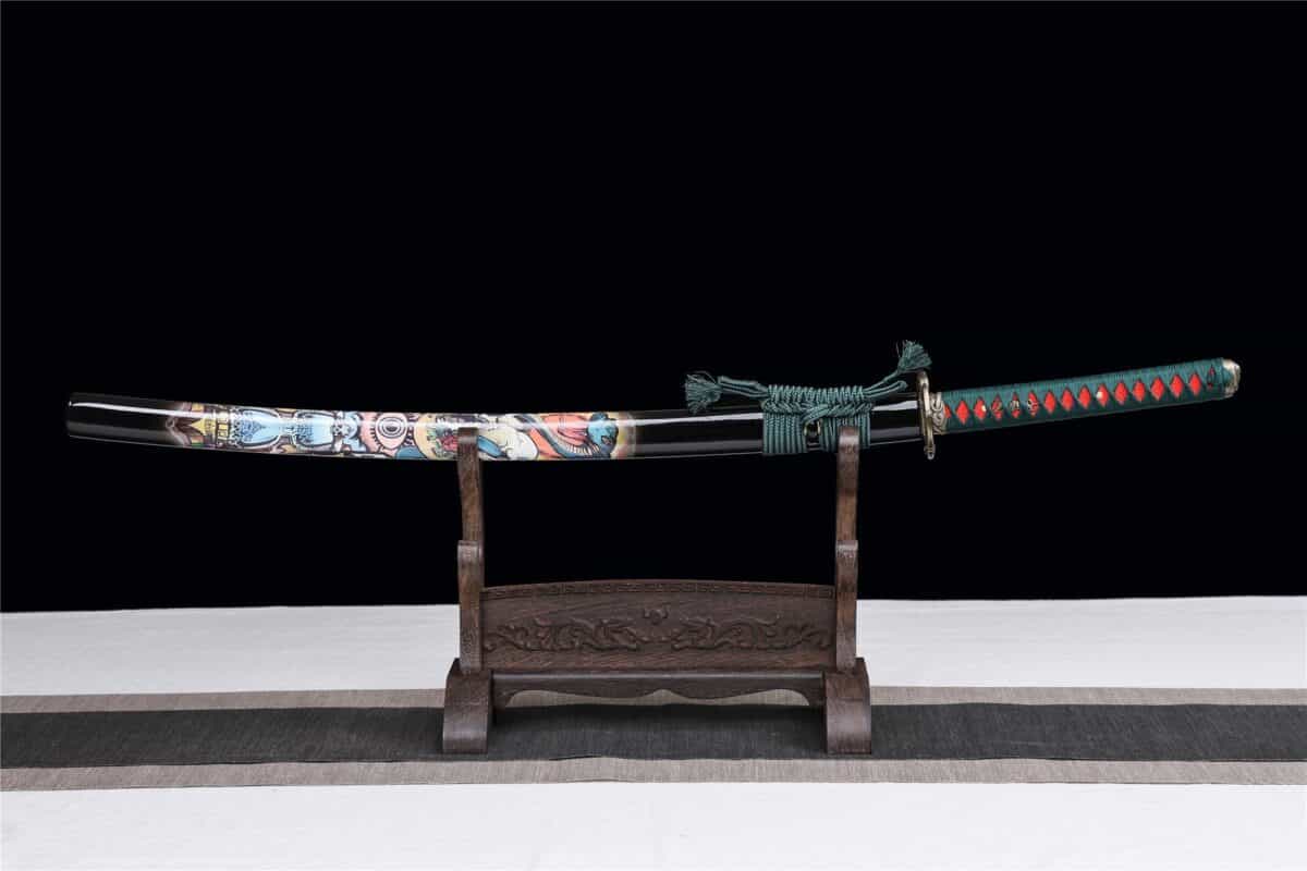Green Bokken Stick