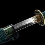 Green T10 Steel Katana