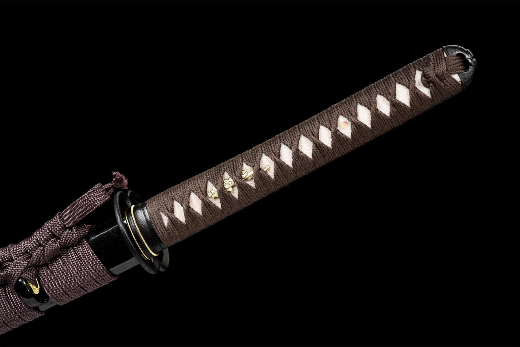 Grey And Black Katana