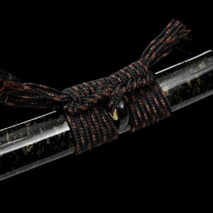 Katana Black Damascus 1065