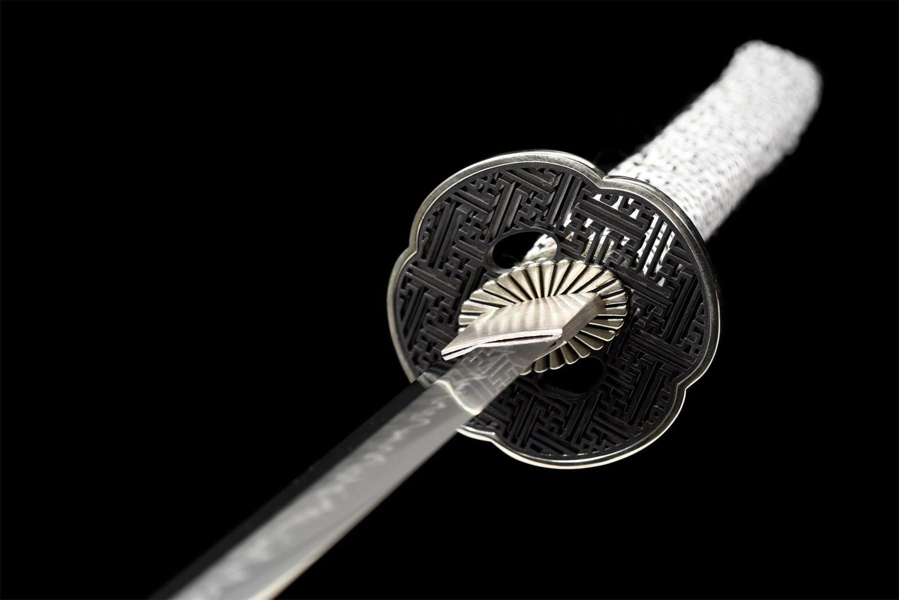 Katana Sword Black And White