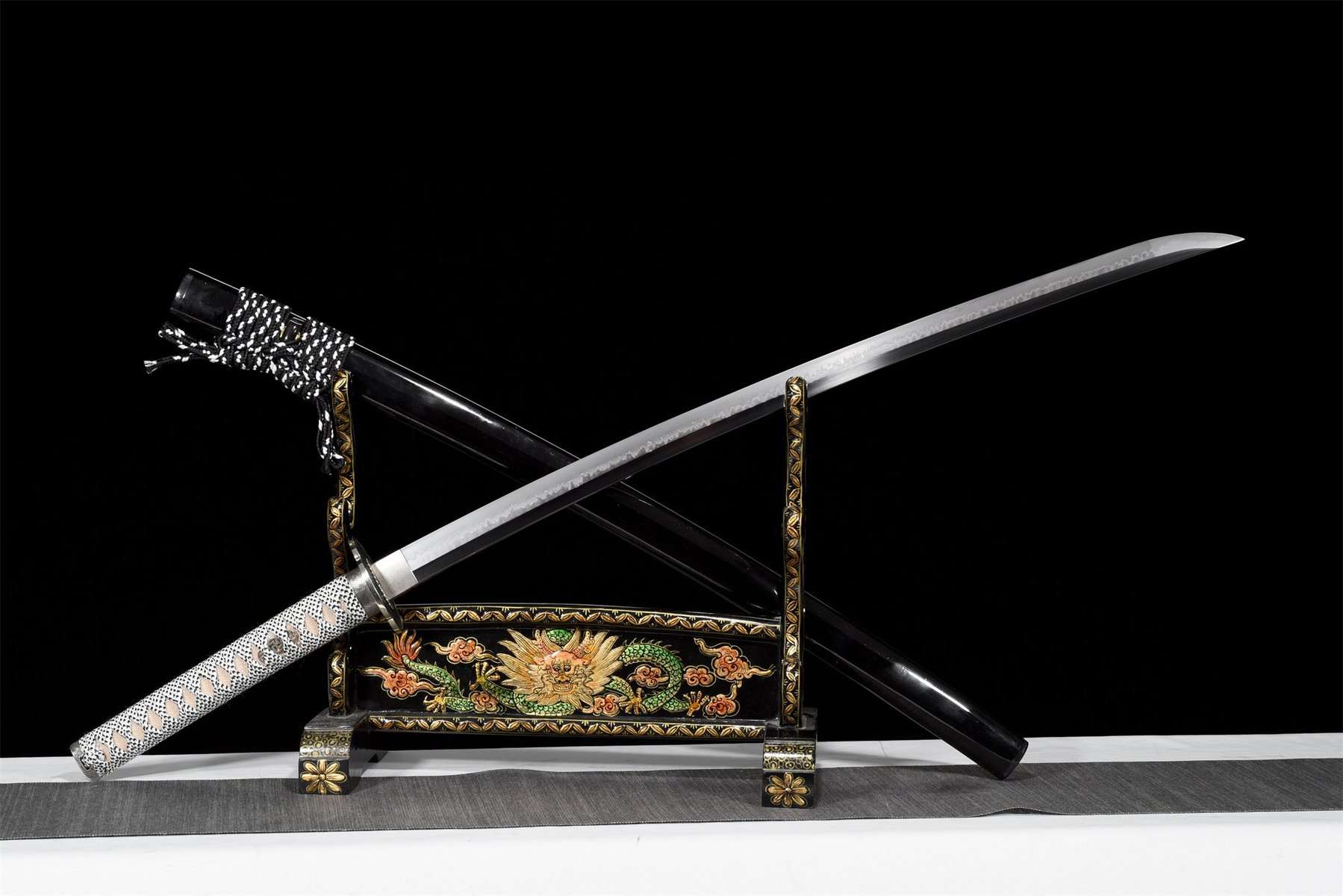 Katana Sword Black And White