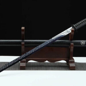 Handmade Black And White Chokuto