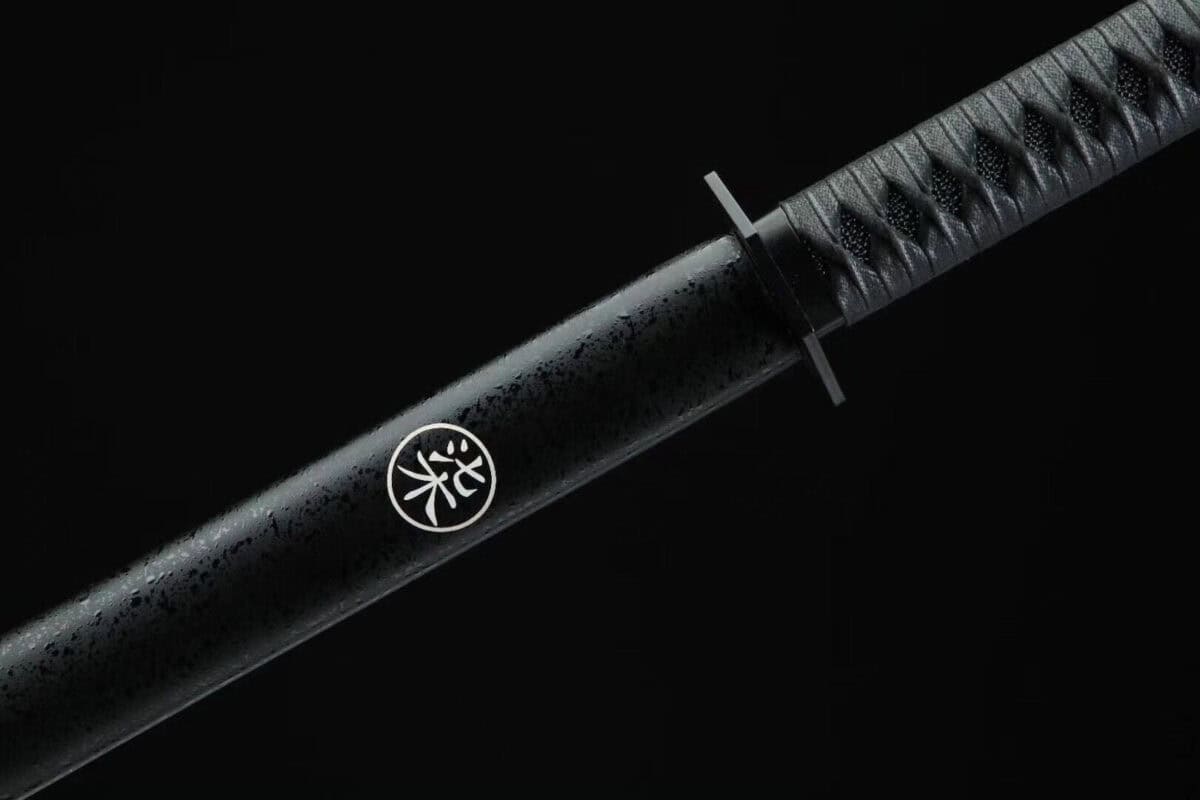 Handmade Black And White Chokuto