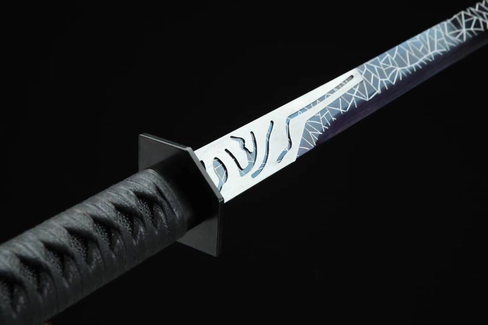 Handmade Black And White Chokuto