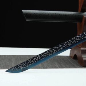 Handmade Black And White Chokuto
