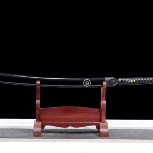 Handmade White And Blue Katana