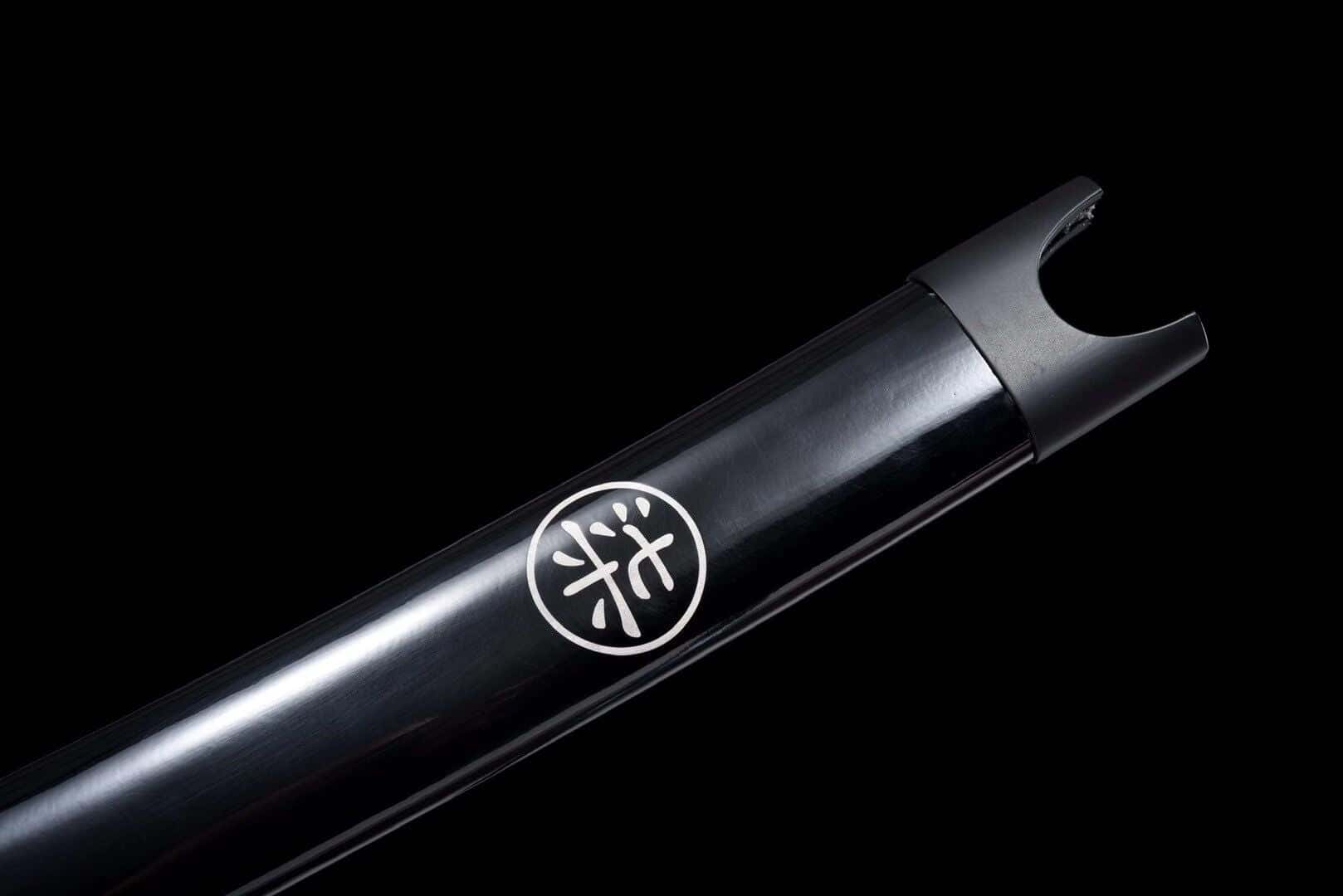 Handmade White And Blue Katana