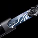 Handmade White And Blue Katana