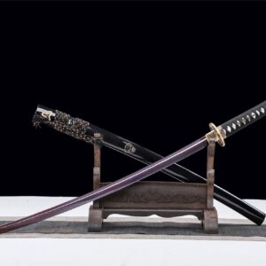 Purple Blade Black Demon Katana