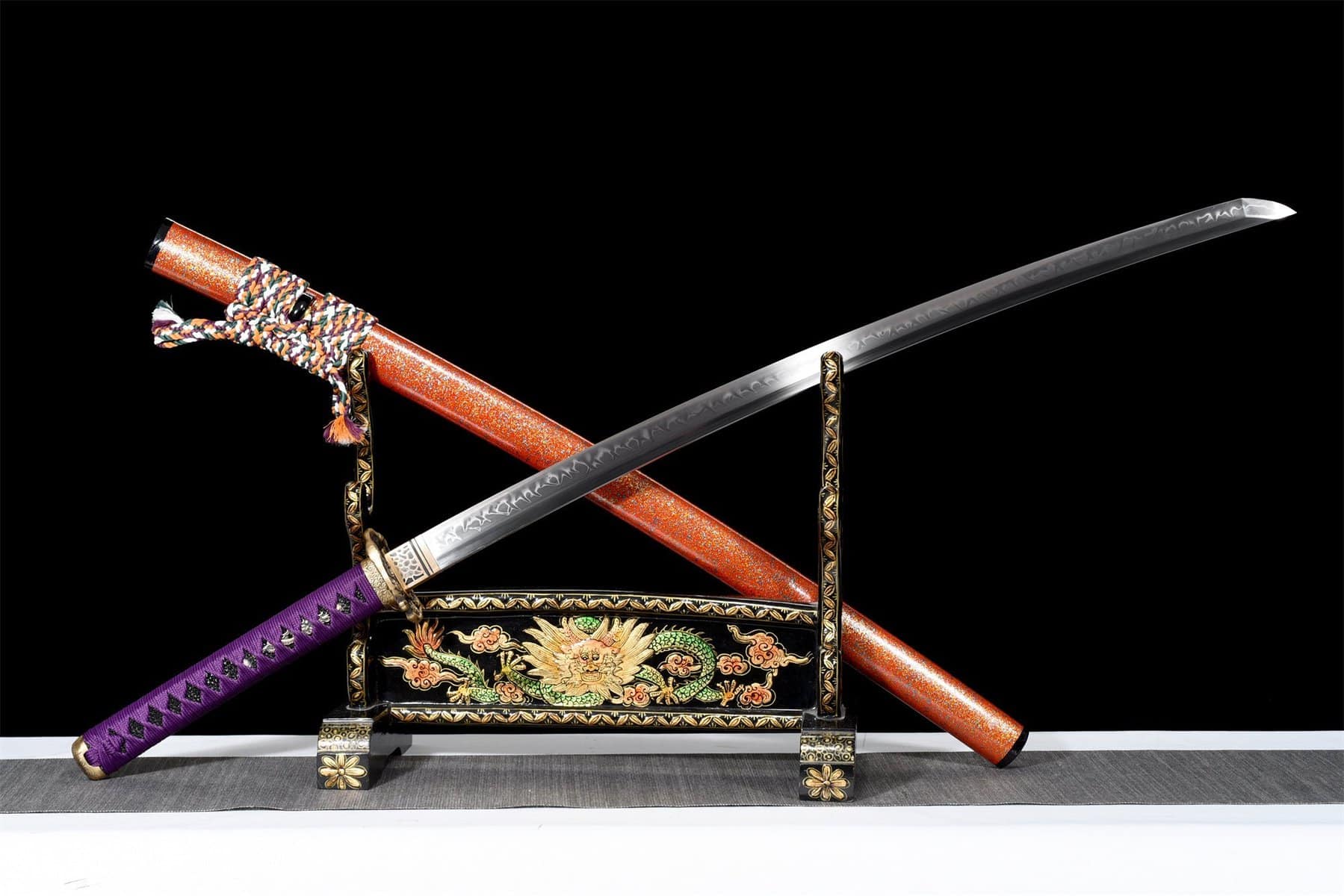 Purple Handle Katana