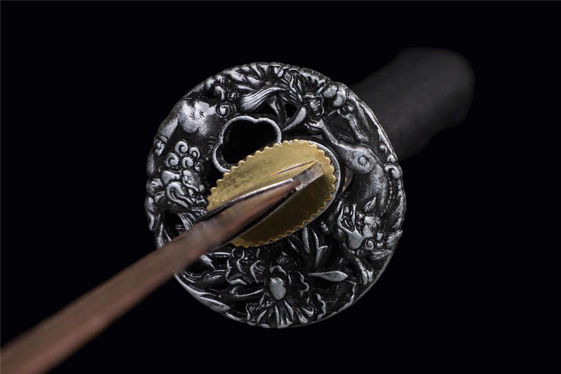 Red Crack Wooden Katana