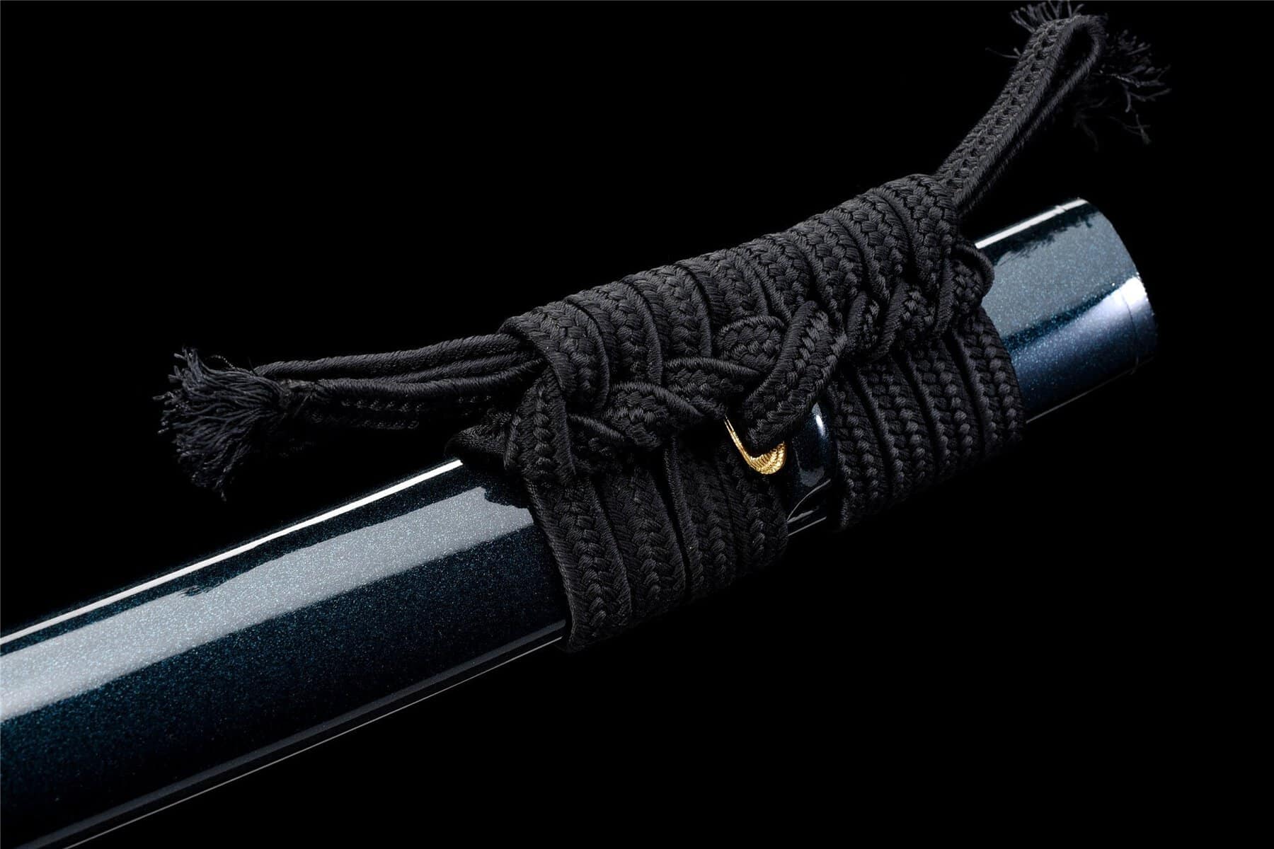 Black Blue Blade Katana
