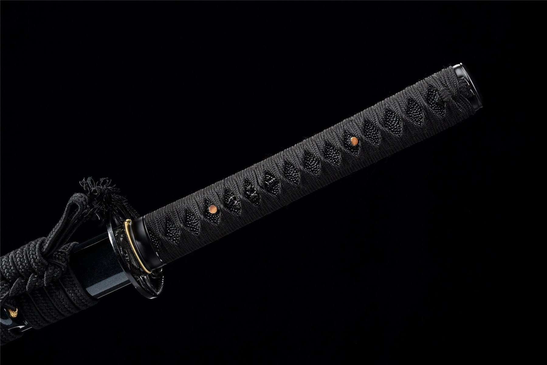 Black Blue Blade Katana