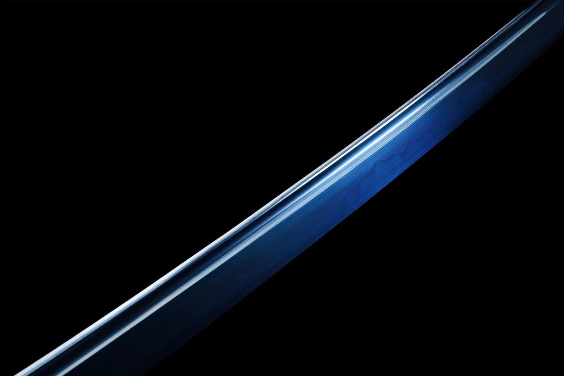 Black Blue Blade Katana