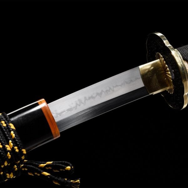 T10 Black Carbon Steel Katana