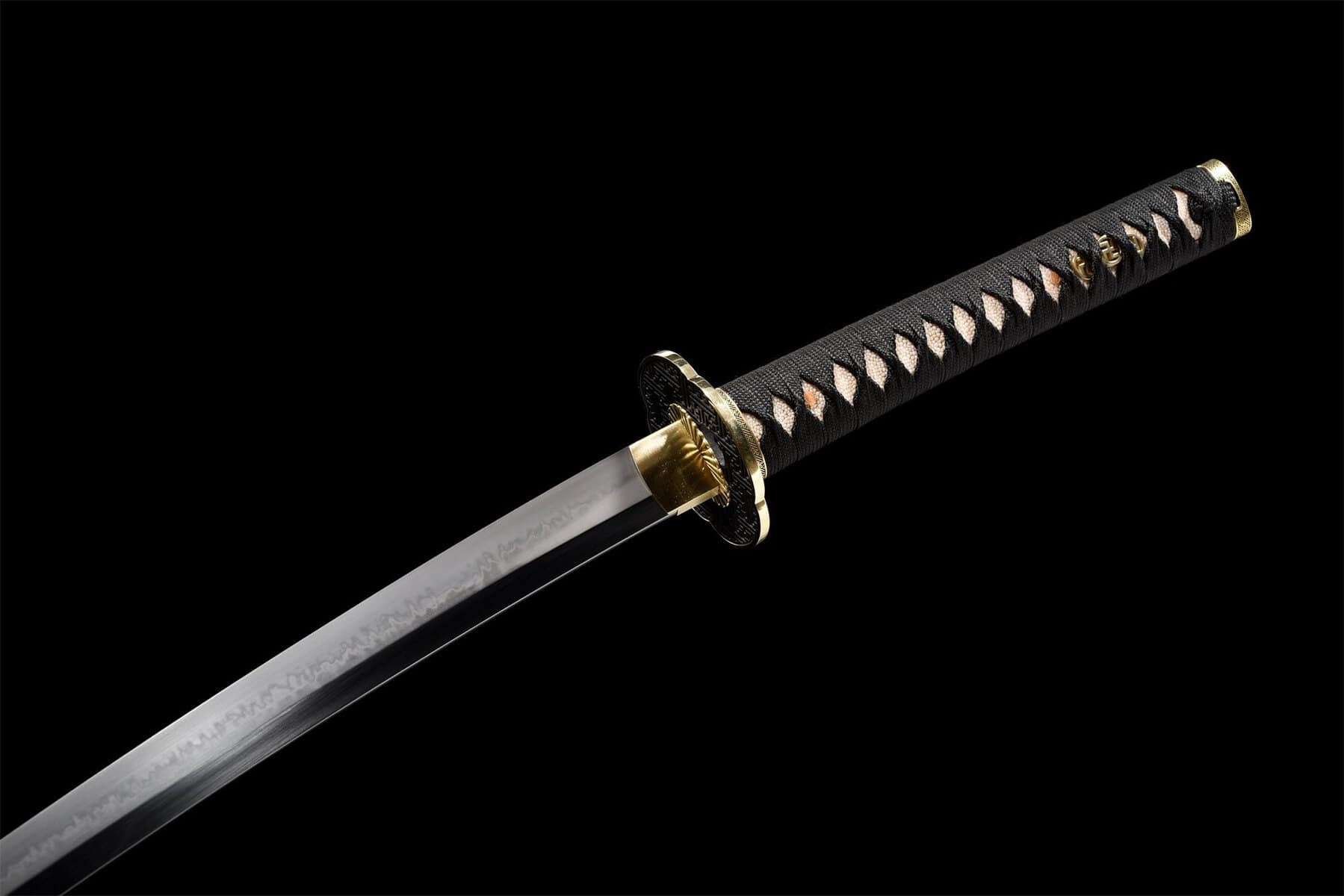 T10 Black Carbon Steel Katana