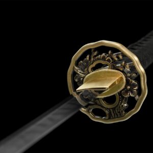 T10 High Carbon Steel Black Dragon Katana