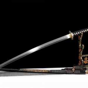 T10 High Carbon Steel Black Dragon Katana
