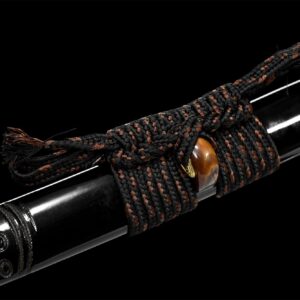 T10 High Carbon Steel Black Dragon Katana