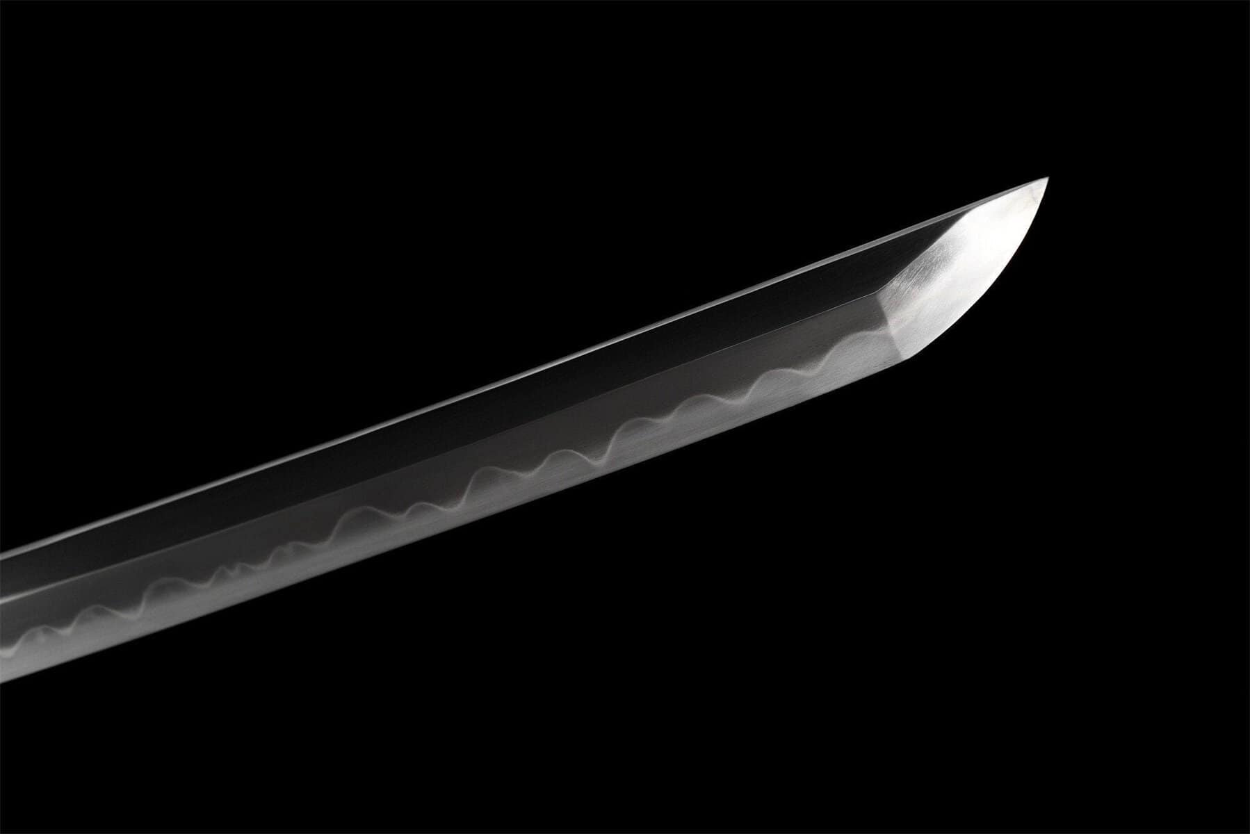 T8 Black Carbon Steel Katana