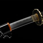 T8 Black Carbon Steel Katana