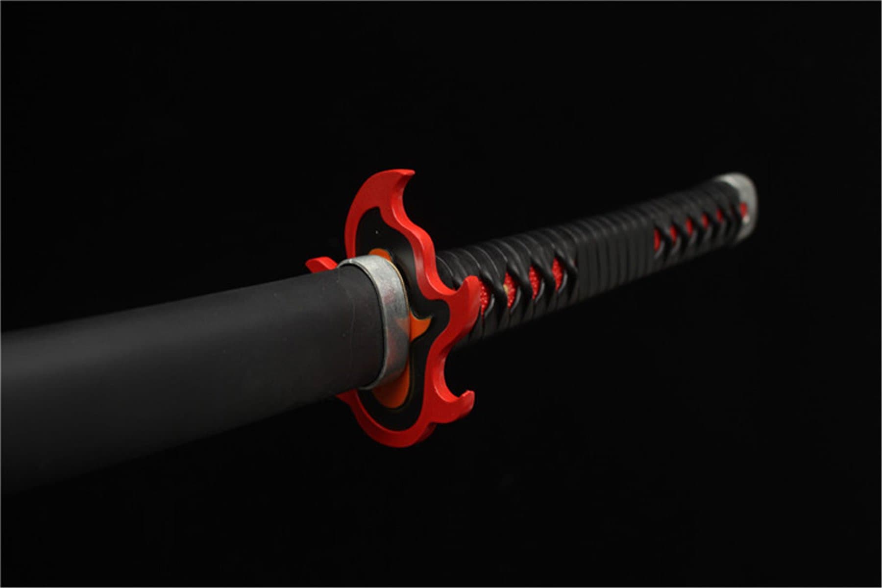 Tanjiro Sword With Rengoku Gard