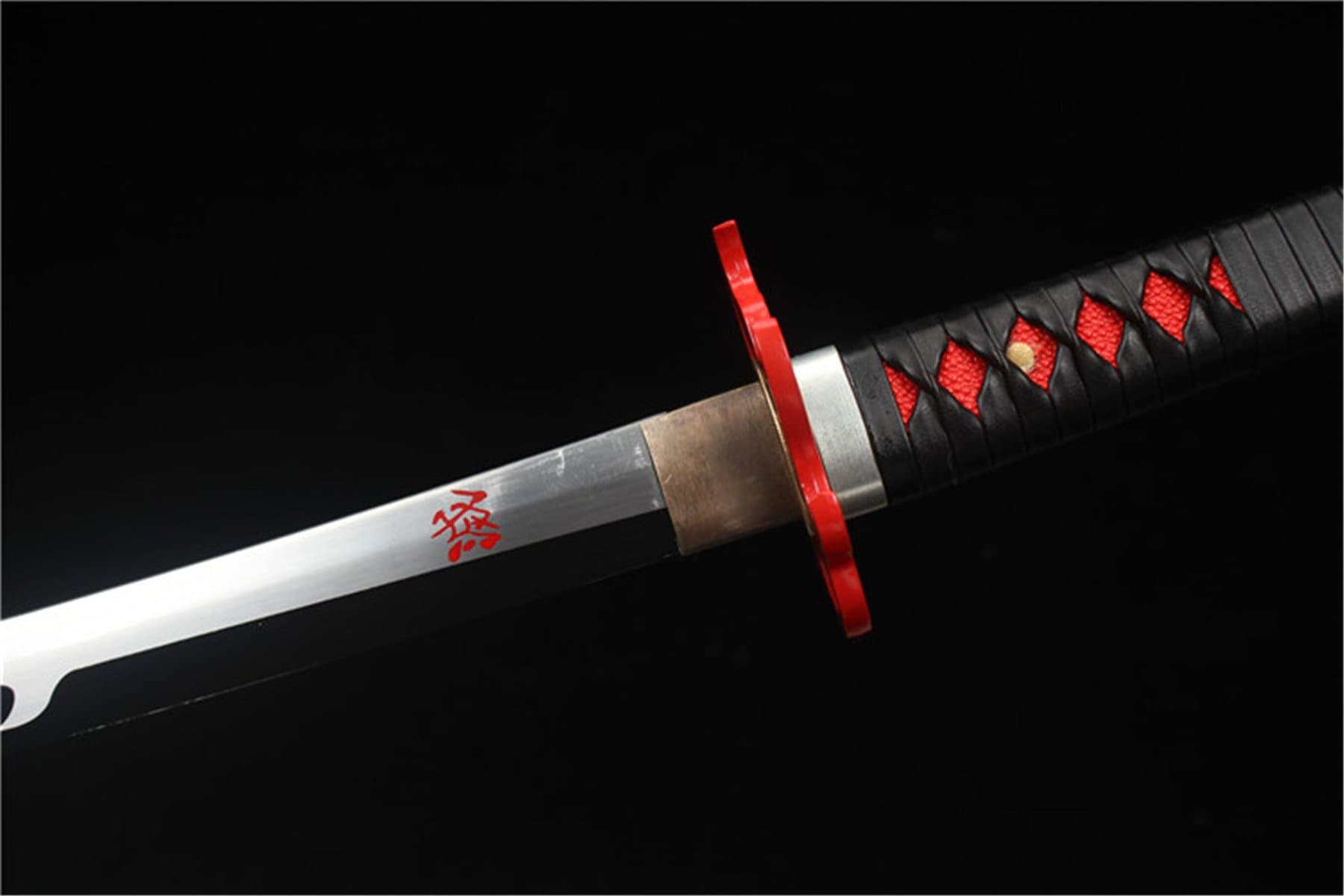 Tanjiro Sword With Rengoku Gard
