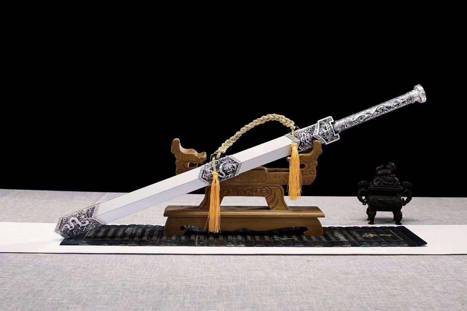 White And Blue Sword