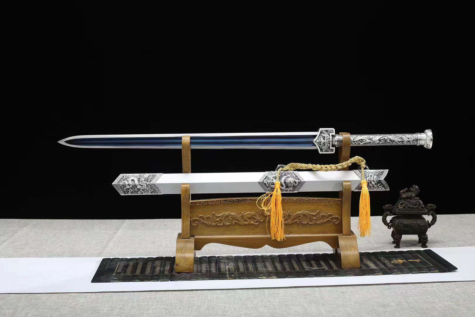 White And Blue Sword