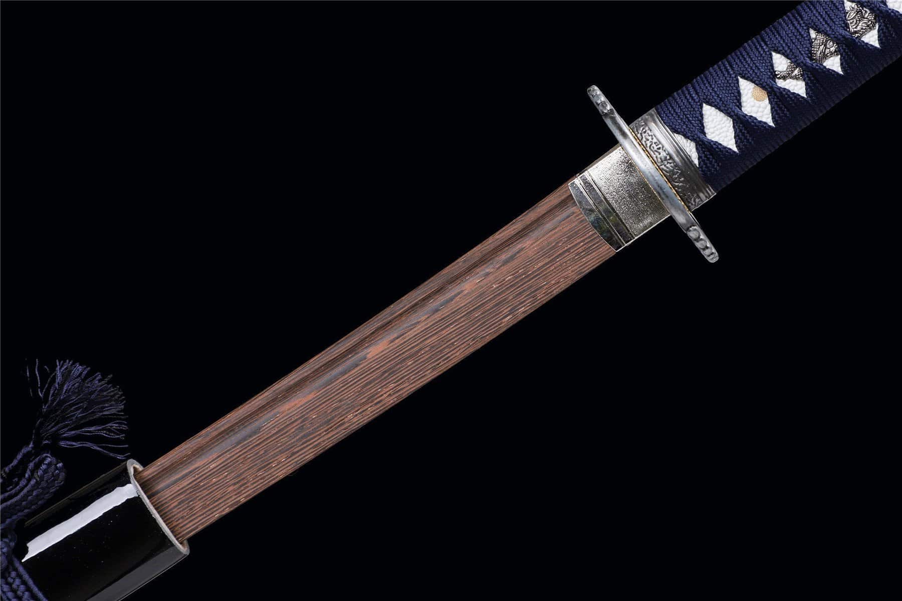 White Dragon Wooden Katana
