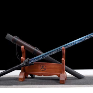 Wolf Head Chinese Blue Sword