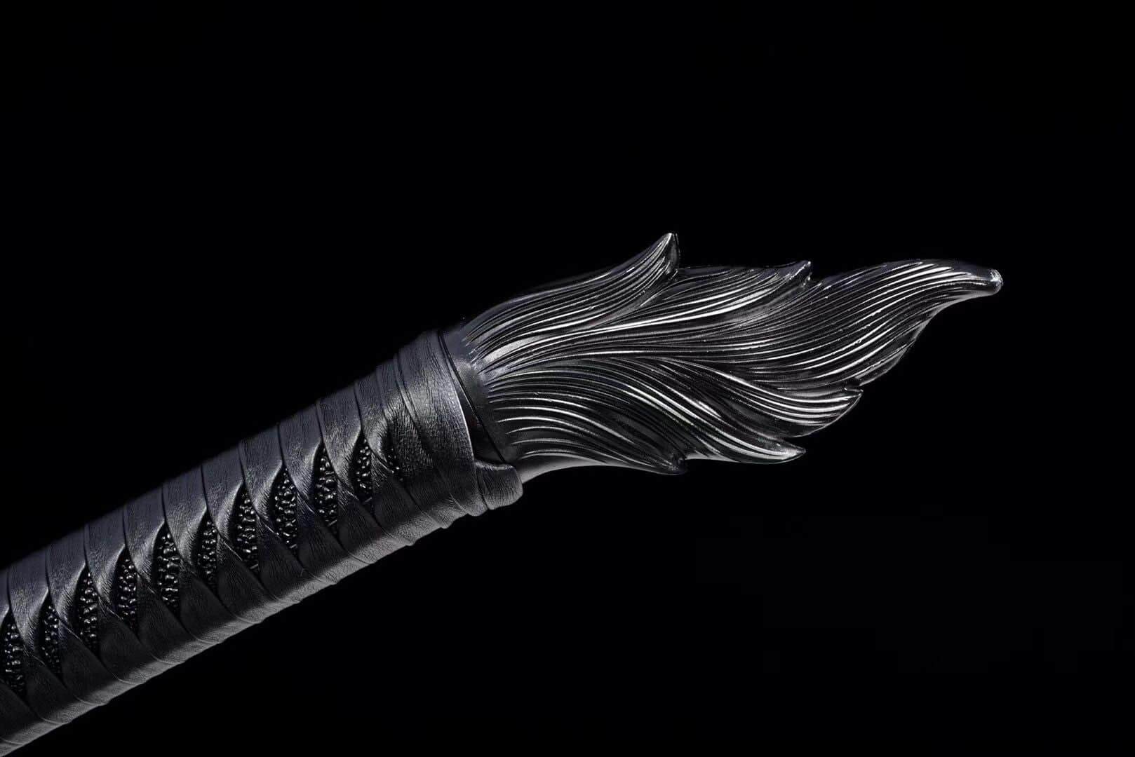 Wolf Head Chinese Blue Sword