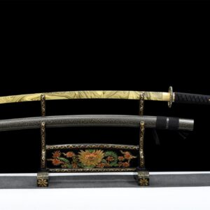 Yellow Pattern Japanese Blade