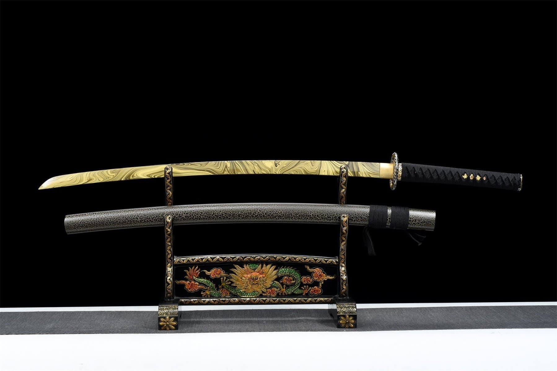Yellow Pattern Japanese Blade