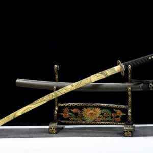 Yellow Pattern Japanese Blade