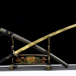 Yellow Pattern Japanese Blade