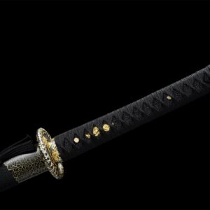 Yellow Pattern Japanese Blade