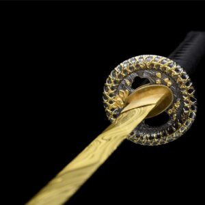 Yellow Pattern Japanese Blade