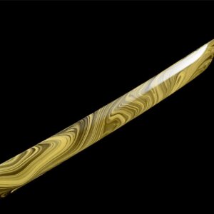 Yellow Pattern Japanese Blade