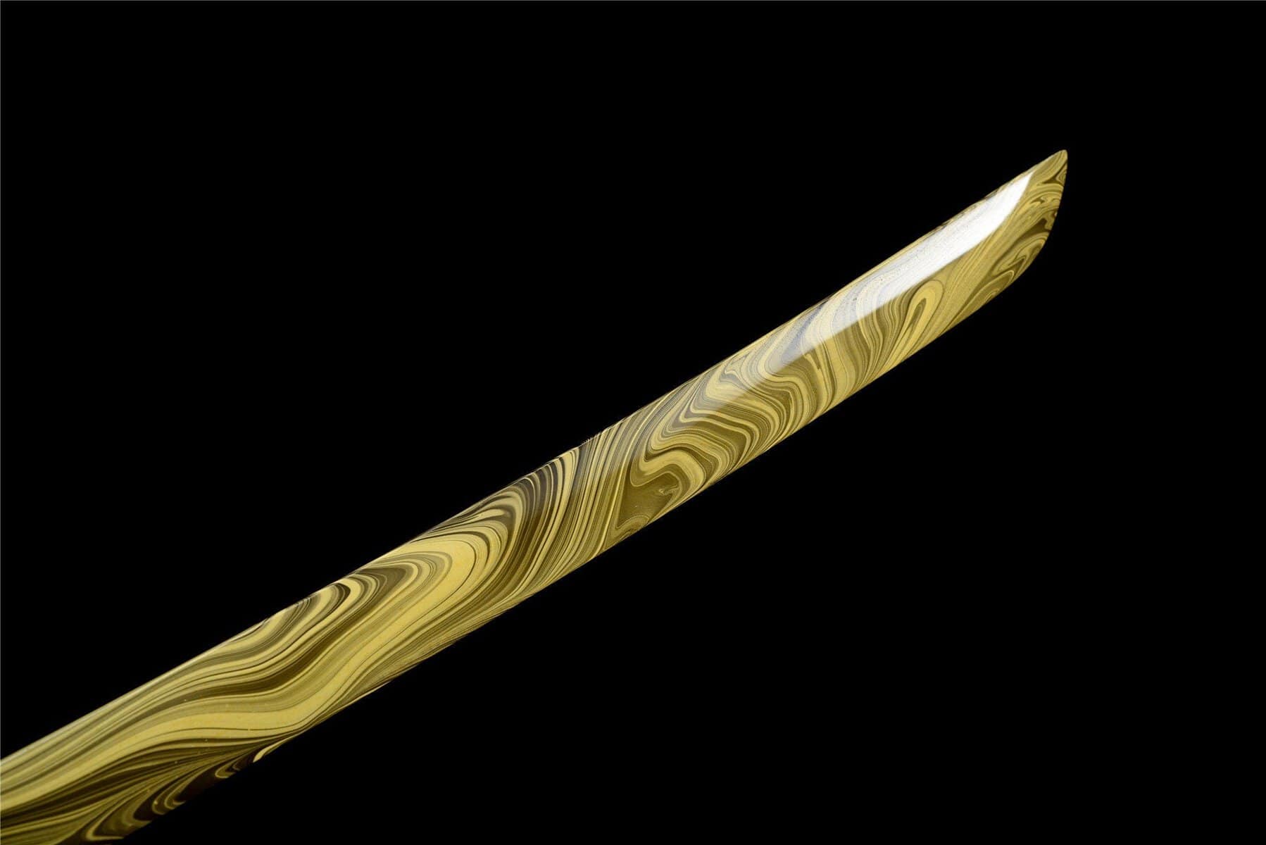 Yellow Pattern Japanese Blade