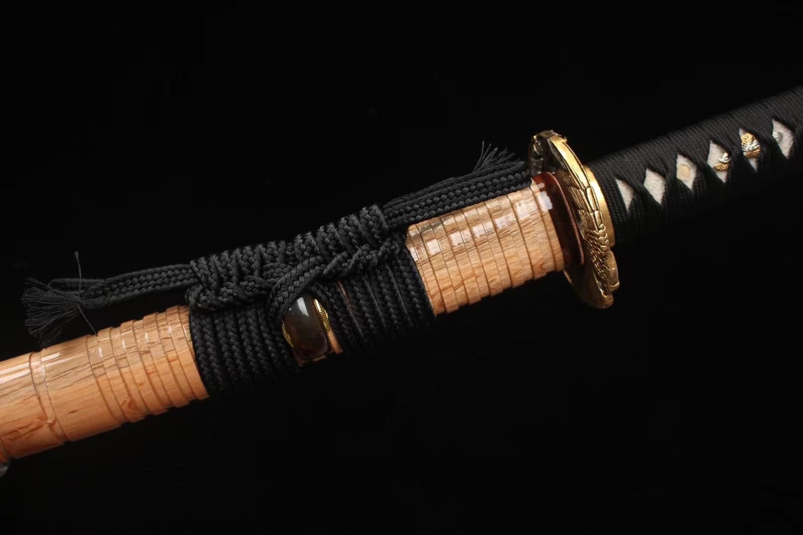 Lacquered Scabbard And Eagle Tsuba Katana